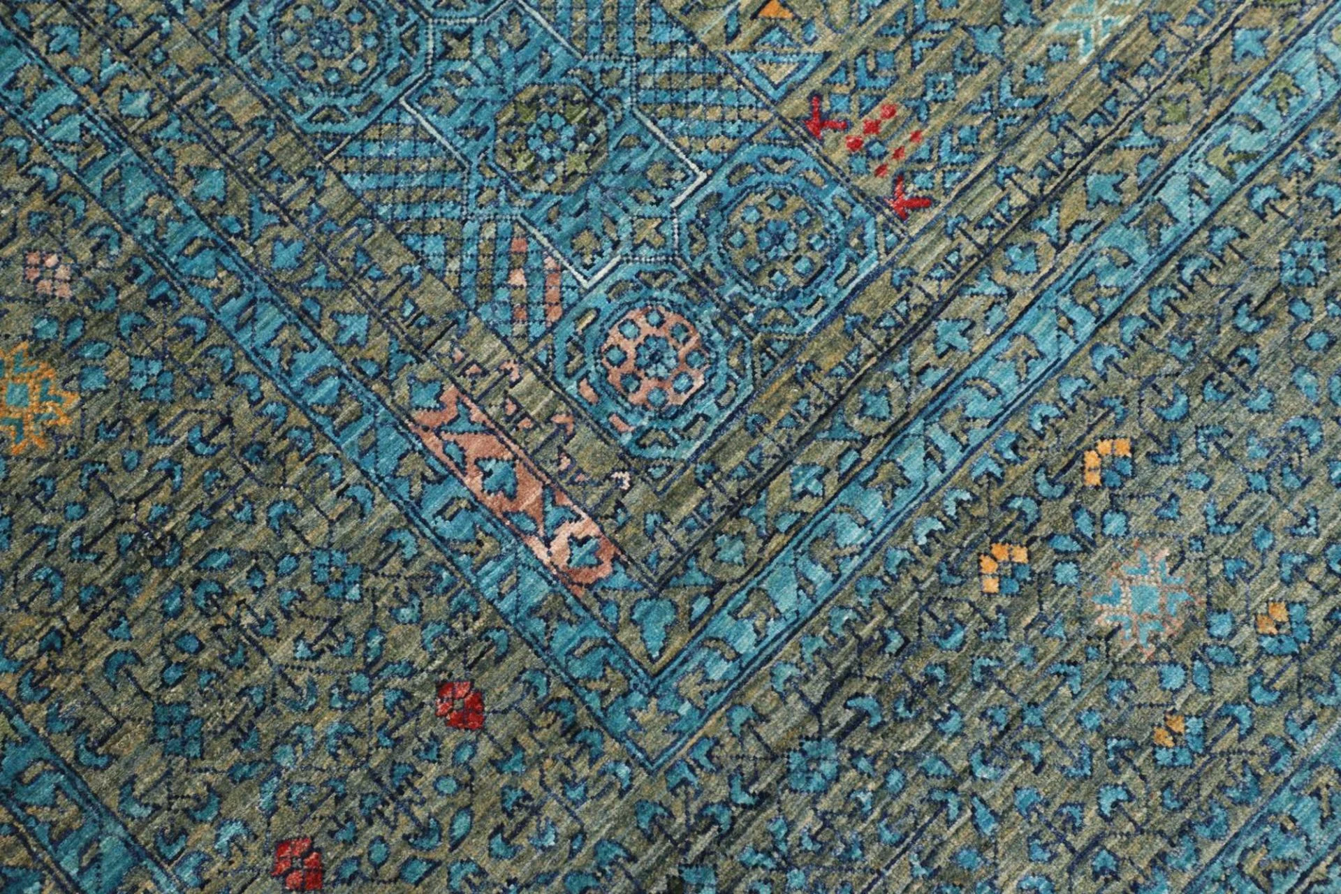 Mamluk Orientteppich aus Pakistan, 202 × 303 cm