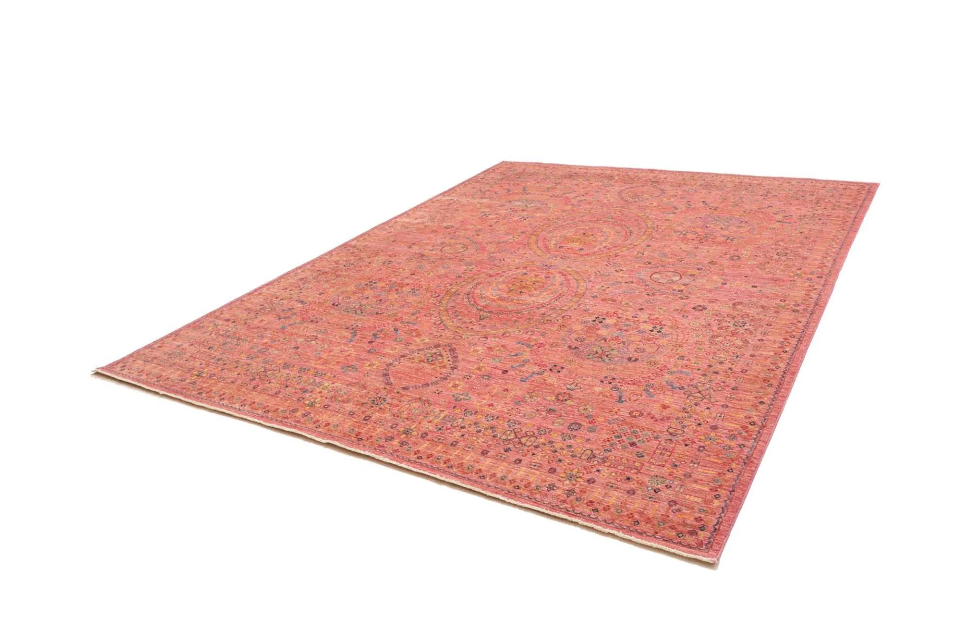 orientteppich-samarkand-250-x-306-cm-schurwolle-handgeknupft-18 Handgeknüpfter Samarkand Orientteppich, 250 × 306 cm, Wolle