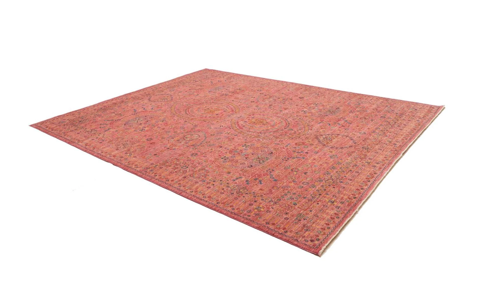 orientteppich-samarkand-250-x-306-cm-schurwolle-handgeknupft-21 Handgeknüpfter Samarkand Orientteppich, 250 × 306 cm, Wolle