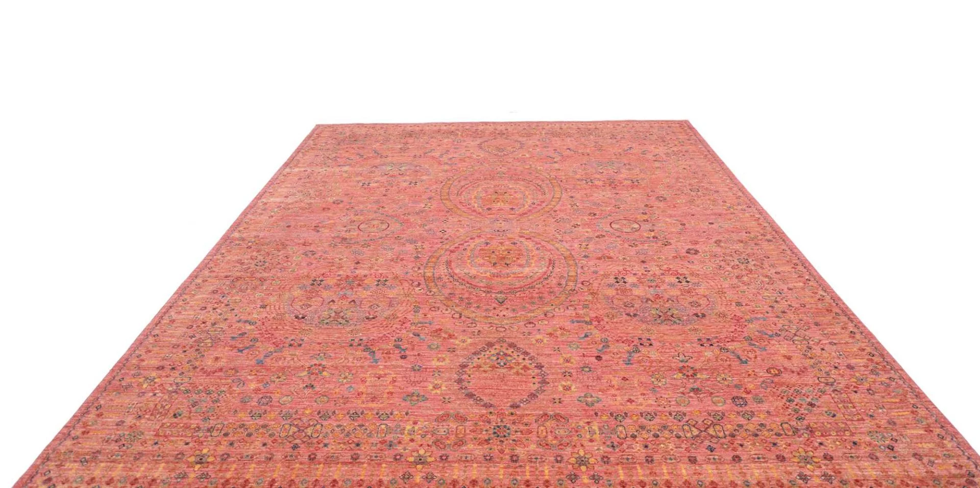 orientteppich-samarkand-250-x-306-cm-schurwolle-handgeknupft-23 Handgeknüpfter Samarkand Orientteppich, 250 × 306 cm, Wolle