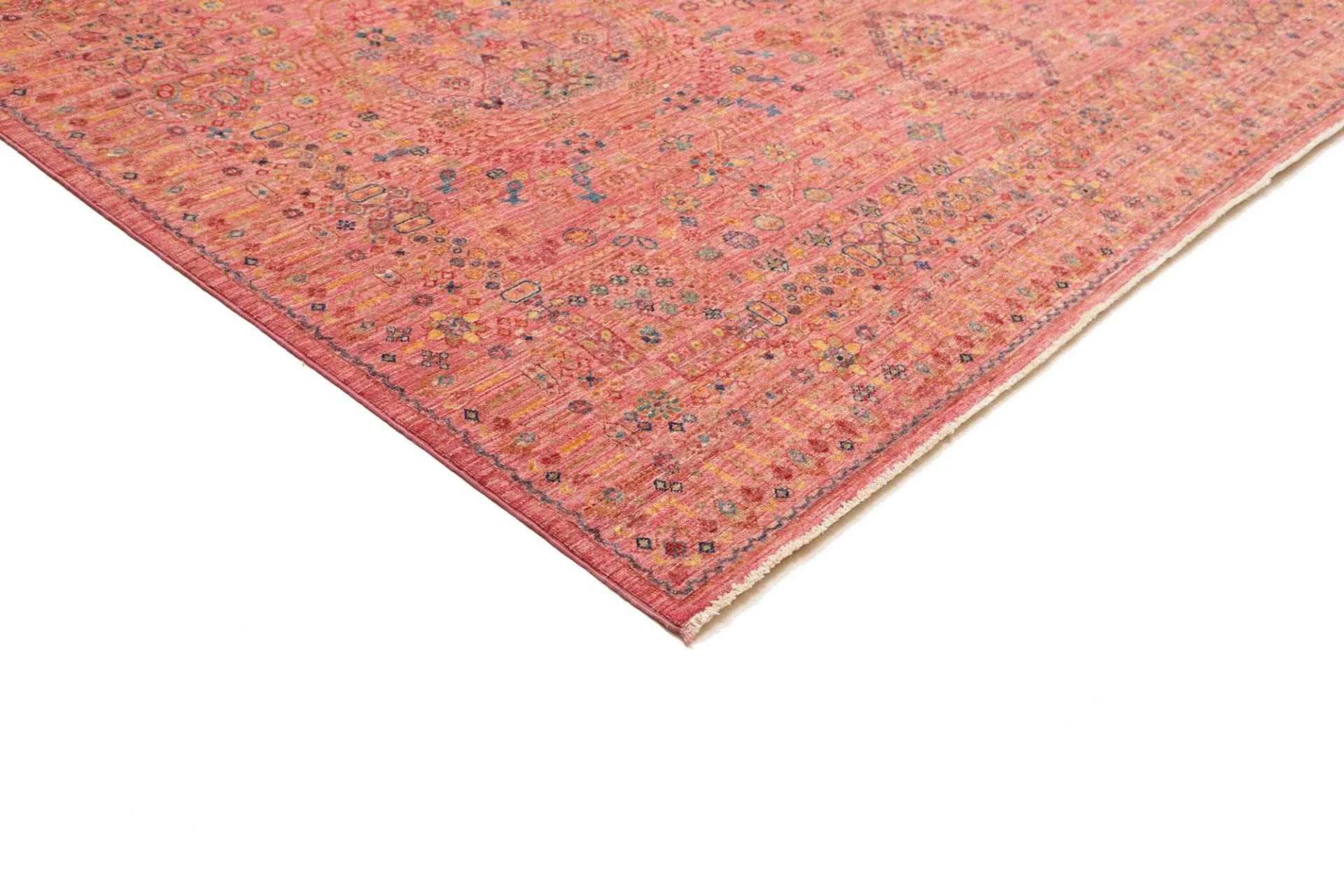orientteppich-samarkand-250-x-306-cm-schurwolle-handgeknupft-26 Handgeknüpfter Samarkand Orientteppich, 250 × 306 cm, Wolle