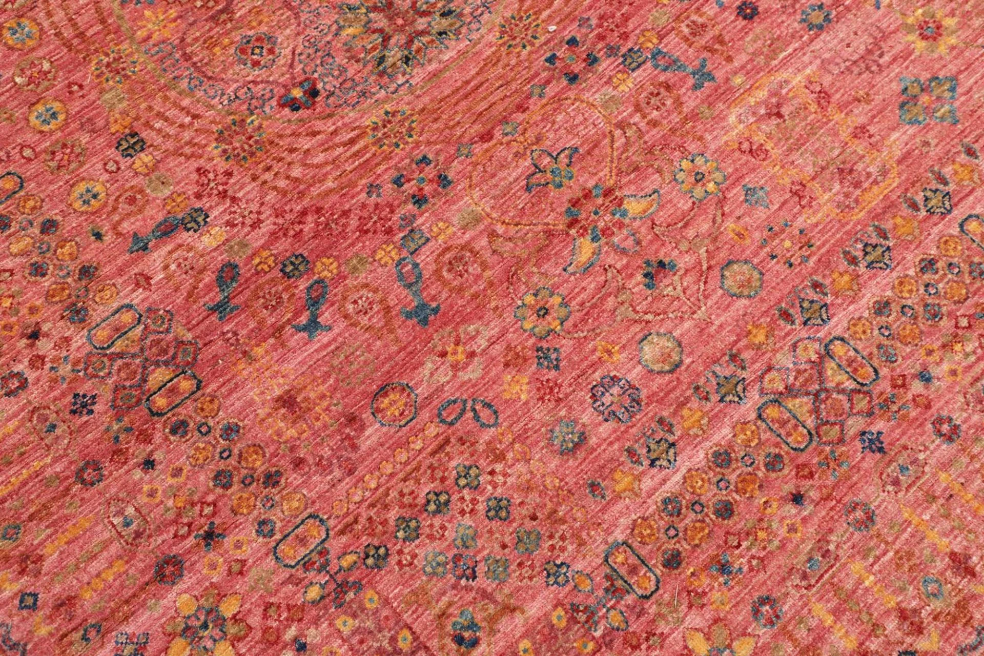 orientteppich-samarkand-250-x-306-cm-schurwolle-handgeknupft-29 Handgeknüpfter Samarkand Orientteppich, 250 × 306 cm, Wolle