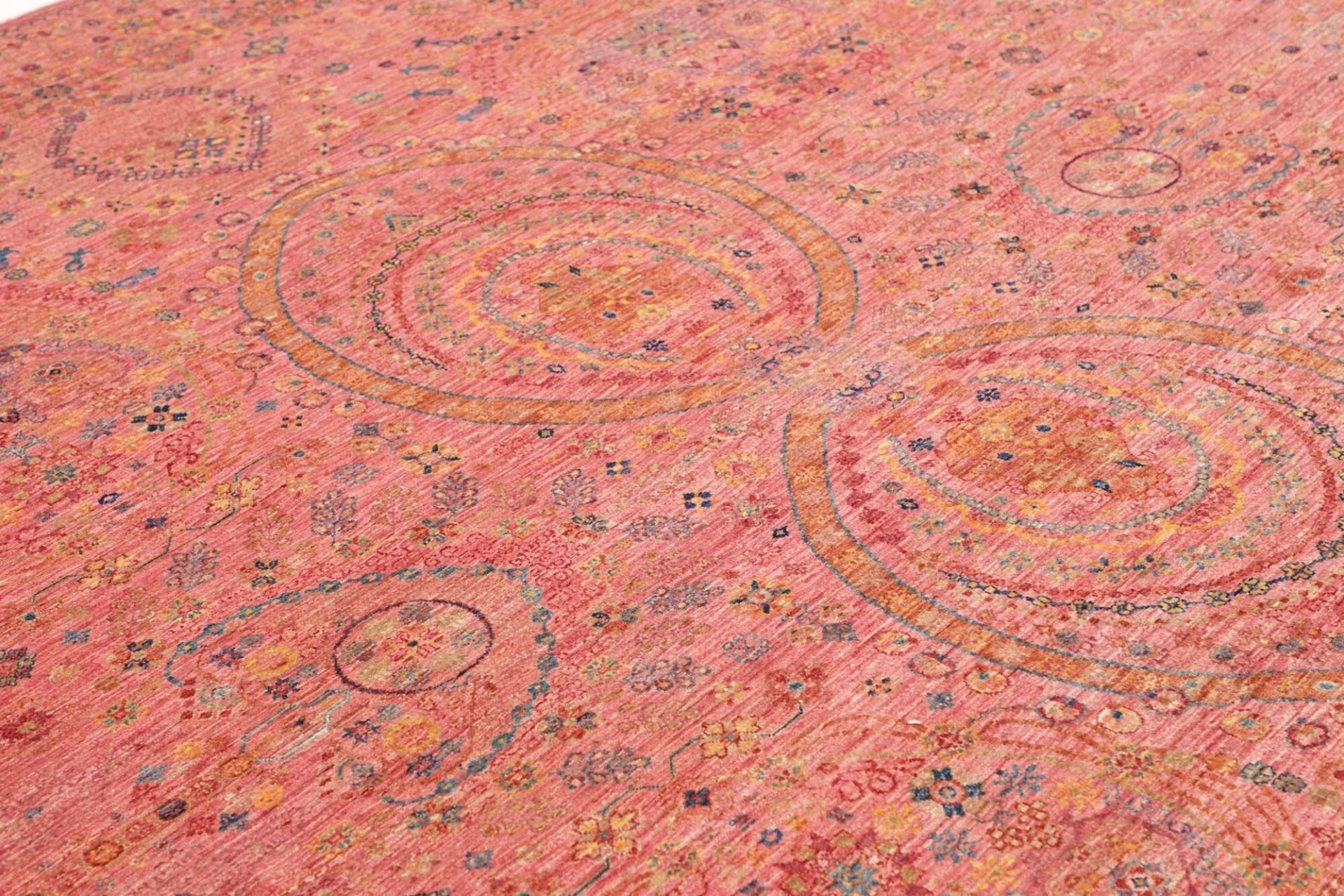 orientteppich-samarkand-250-x-306-cm-schurwolle-handgeknupft-32 Handgeknüpfter Samarkand Orientteppich, 250 × 306 cm, Wolle