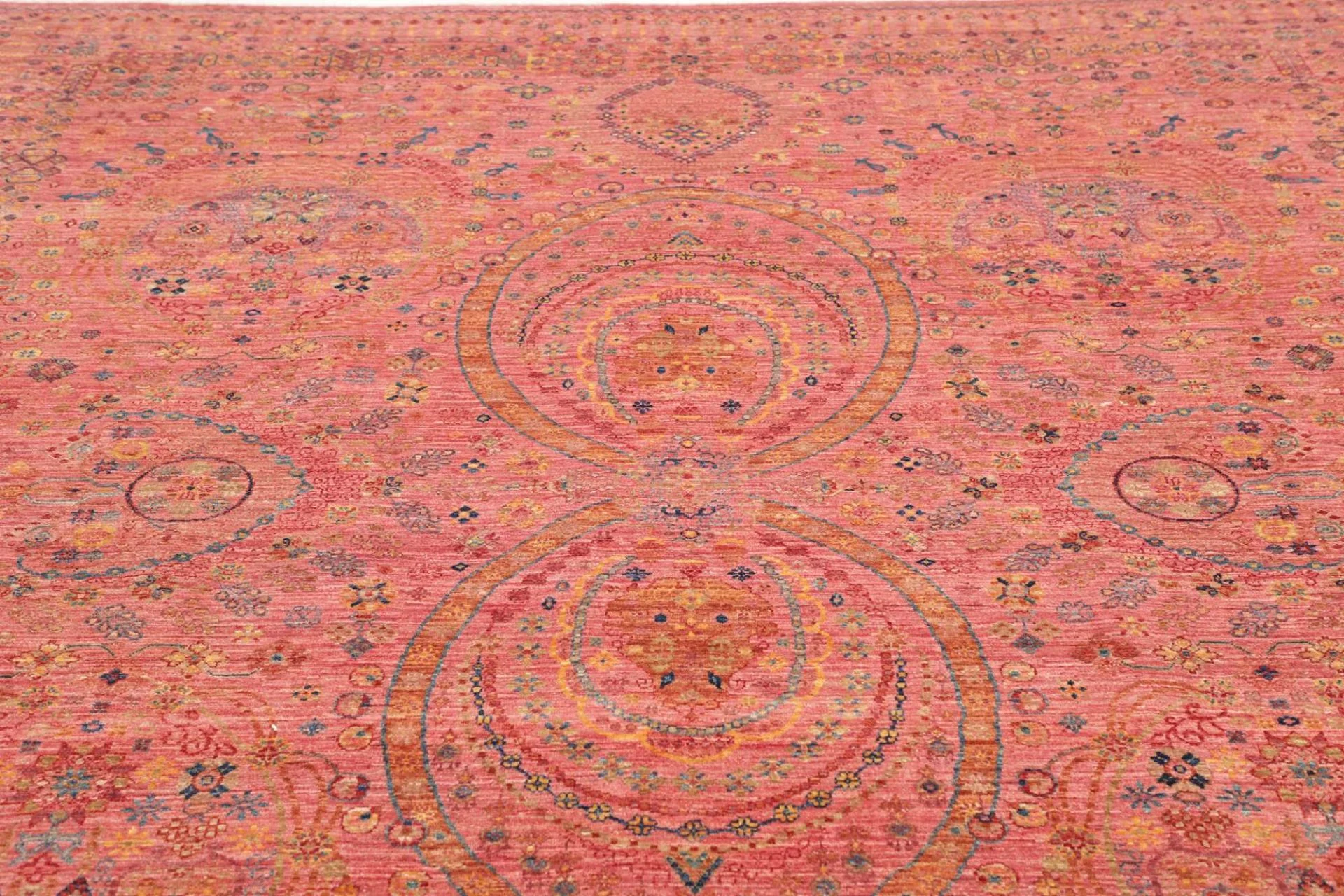orientteppich-samarkand-250-x-306-cm-schurwolle-handgeknupft-34 Handgeknüpfter Samarkand Orientteppich, 250 × 306 cm, Wolle