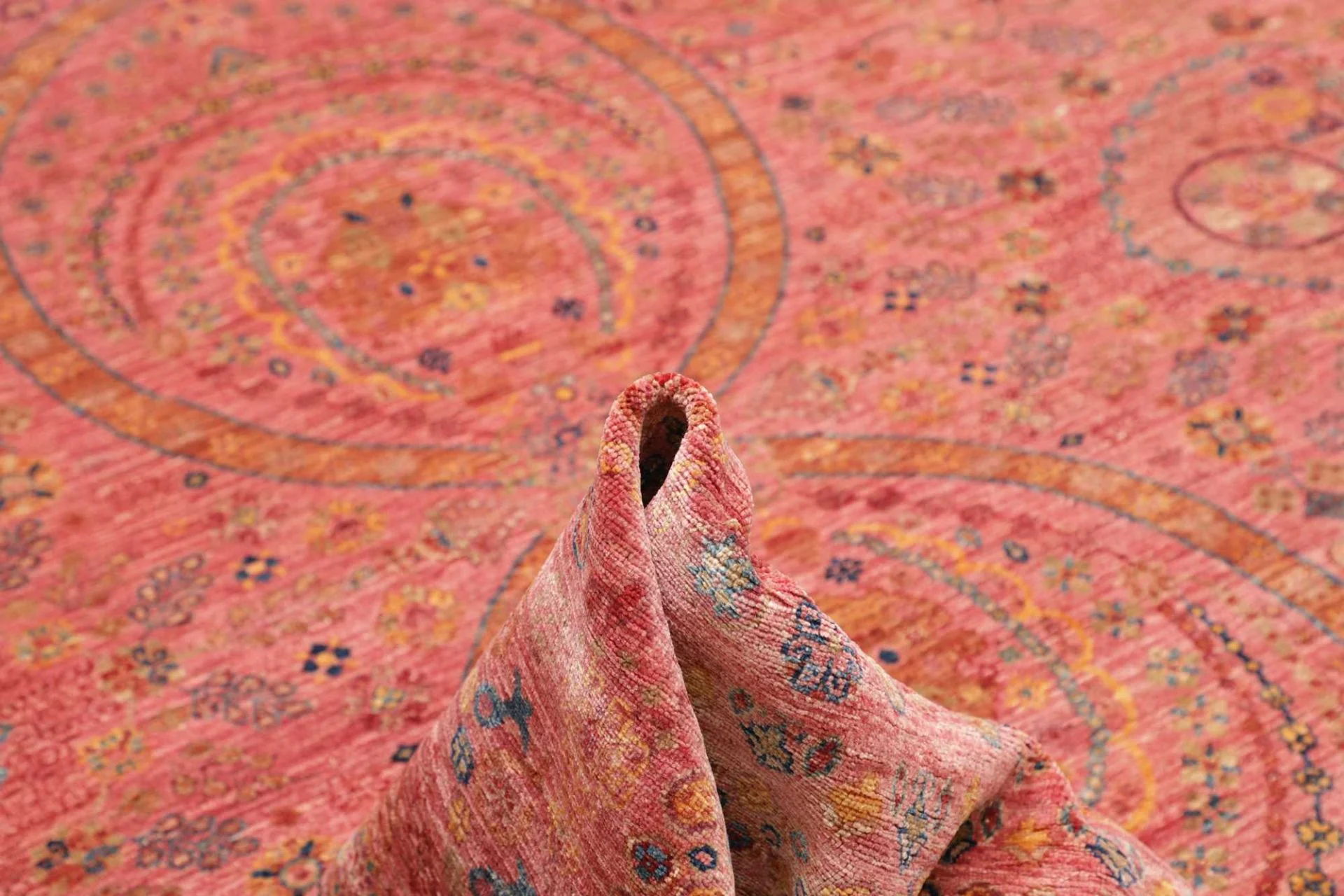 orientteppich-samarkand-250-x-306-cm-schurwolle-handgeknupft-36 Handgeknüpfter Samarkand Orientteppich, 250 × 306 cm, Wolle