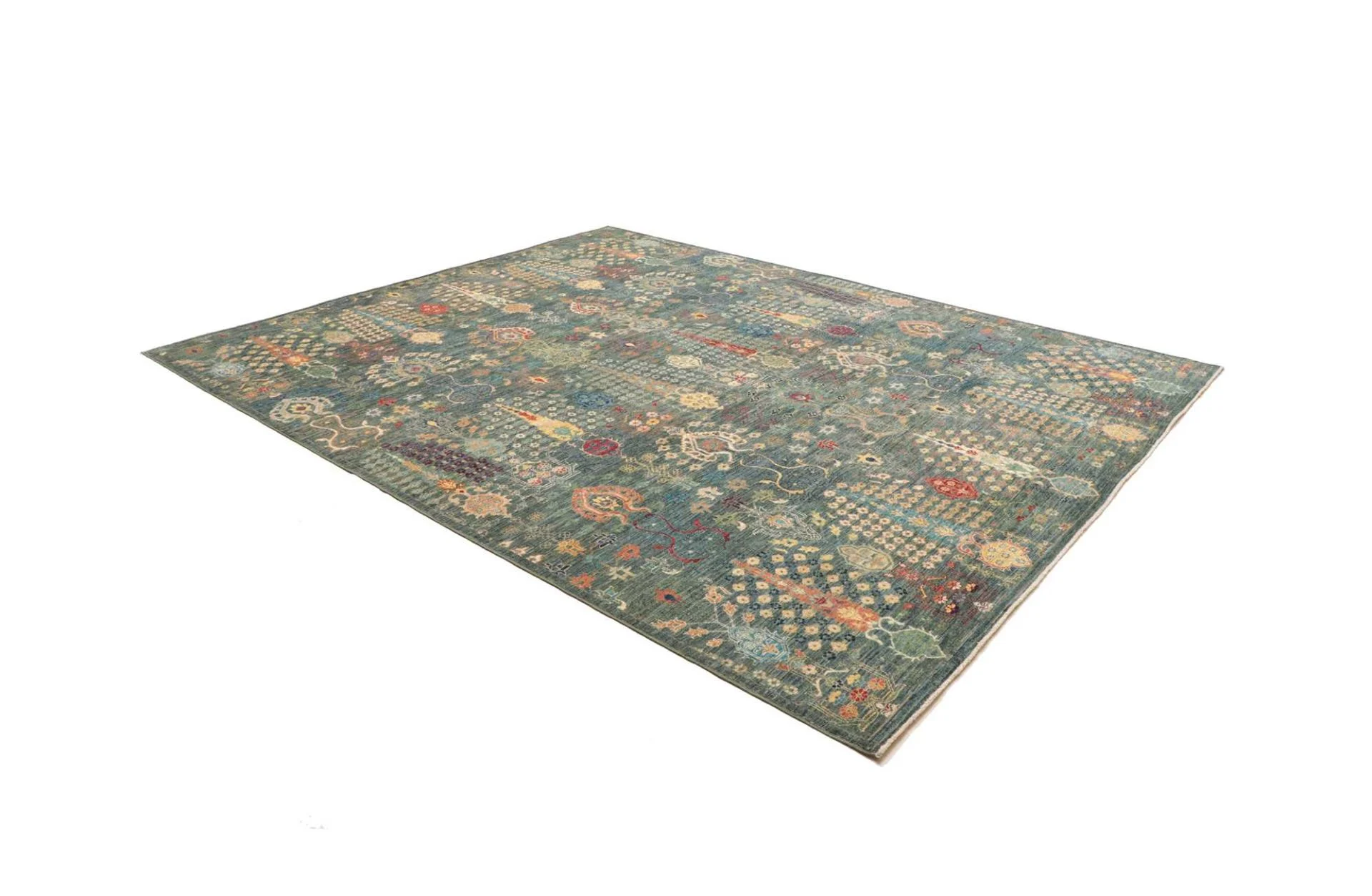 Samarkand Orientteppich 247 × 302 cm aus Wolle, handgeknüpft