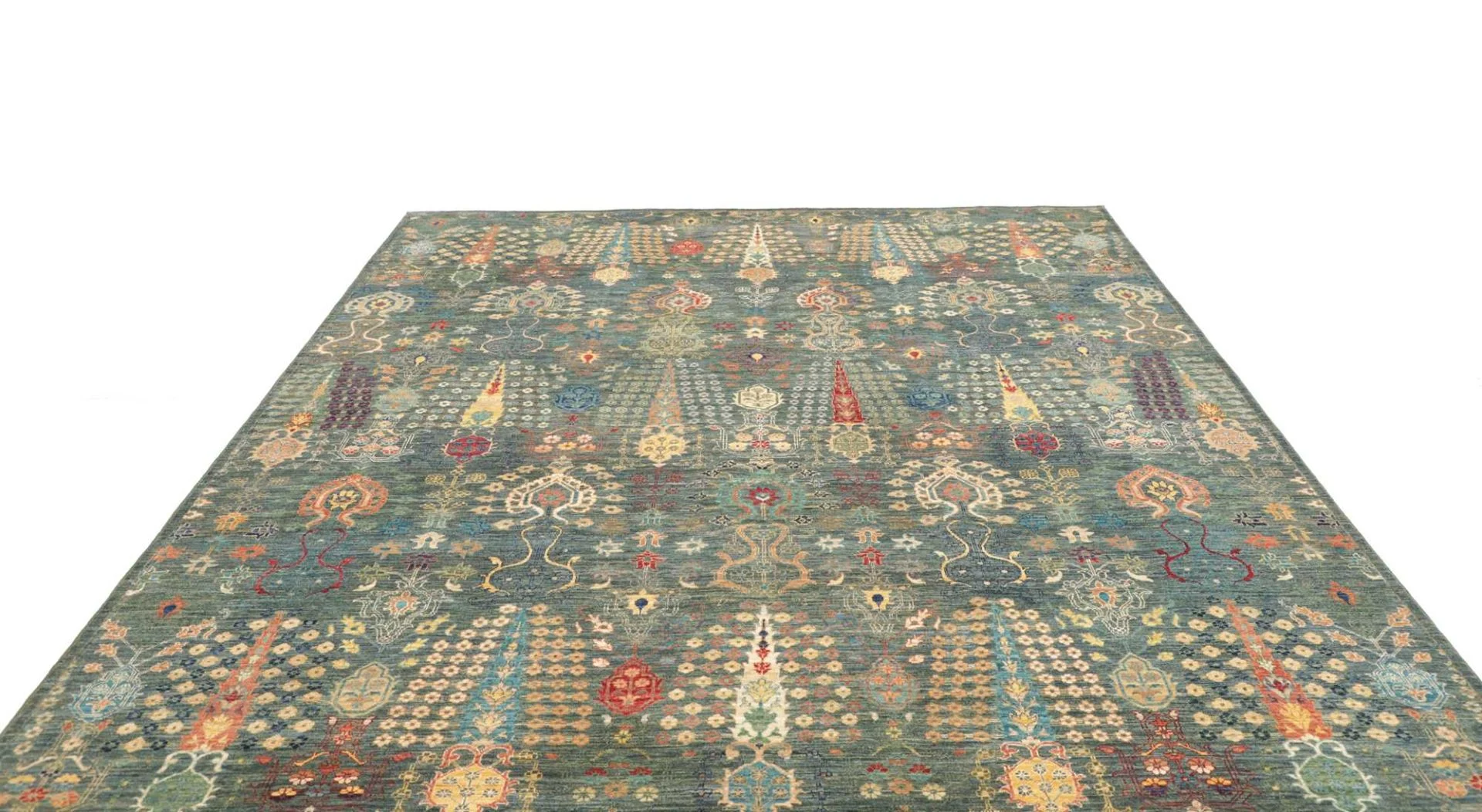 Samarkand Orientteppich 247 × 302 cm aus Wolle, handgeknüpft