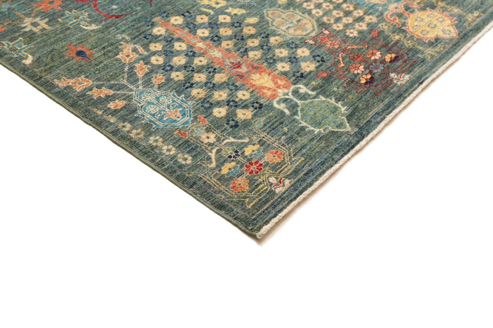 Samarkand Orientteppich 247 × 302 cm aus Wolle, handgeknüpft