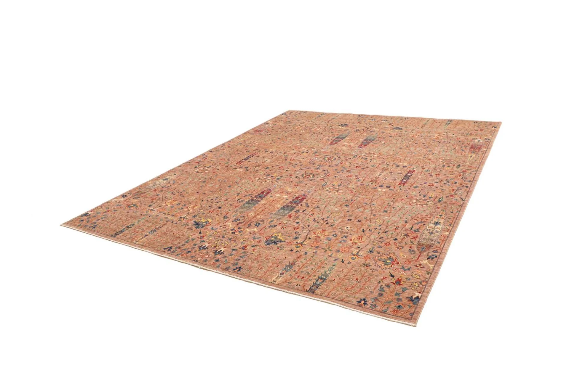 orientteppich-samarkand-247-x-299-cm-schurwolle-handgeknupft-21 Handgeknüpfter Samarkand Orientteppich 247 × 299 cm