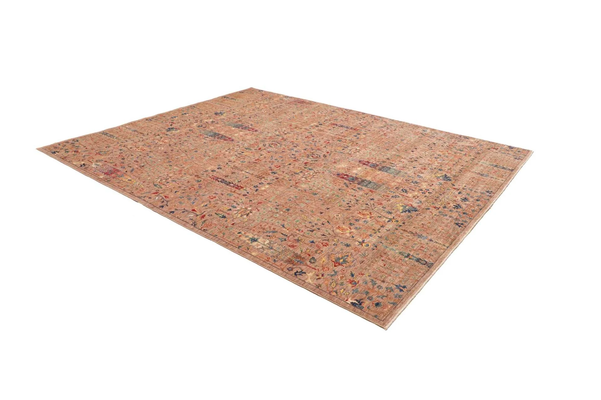 orientteppich-samarkand-247-x-299-cm-schurwolle-handgeknupft-26 Handgeknüpfter Samarkand Orientteppich 247 × 299 cm