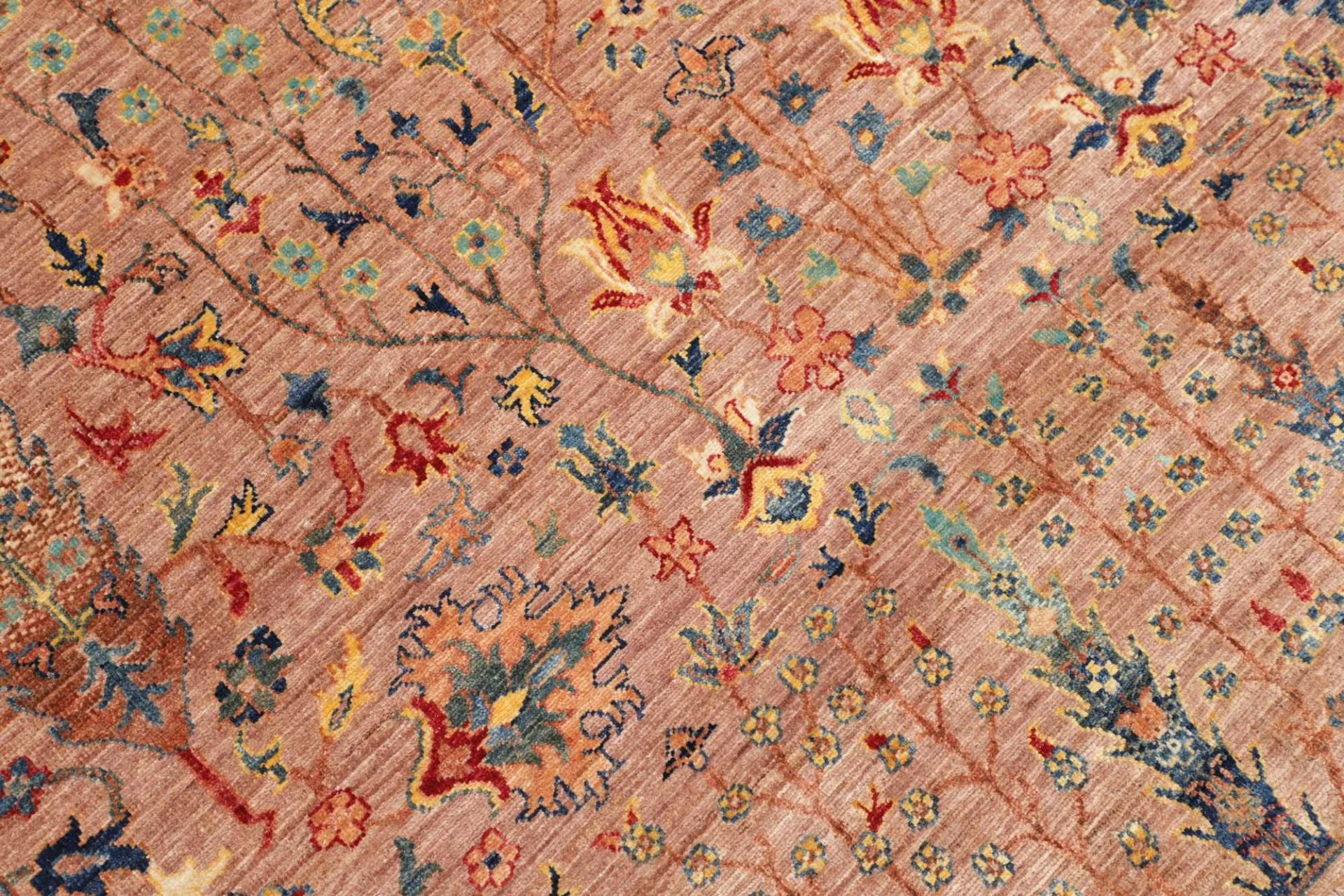 orientteppich-samarkand-247-x-299-cm-schurwolle-handgeknupft-41 Handgeknüpfter Samarkand Orientteppich 247 × 299 cm