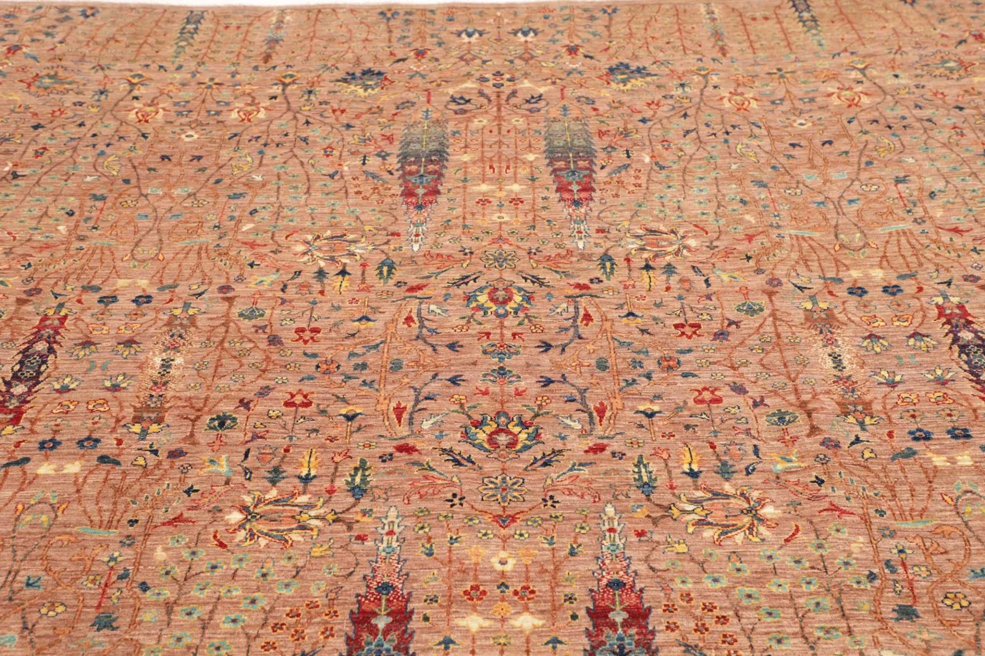 orientteppich-samarkand-247-x-299-cm-schurwolle-handgeknupft-47 Handgeknüpfter Samarkand Orientteppich 247 × 299 cm