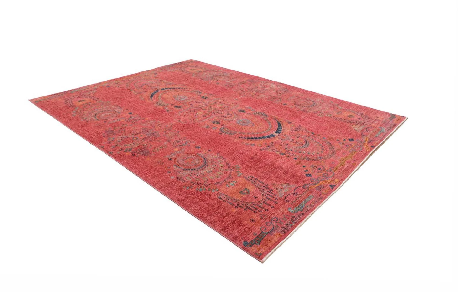 Samarkand Orientteppich 251 × 308 cm aus Wolle, handgeknüpft