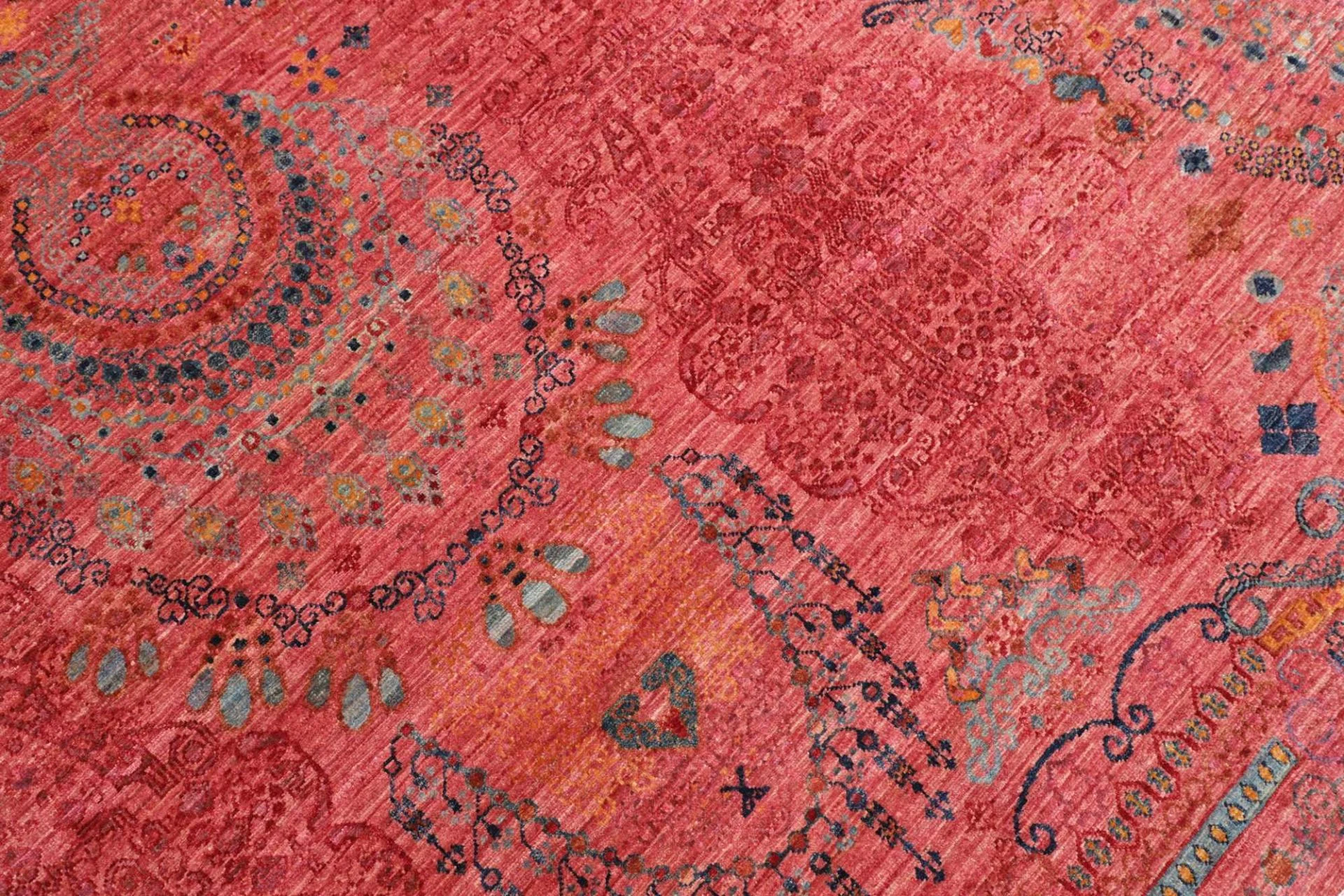 Samarkand Orientteppich 251 × 308 cm aus Wolle, handgeknüpft