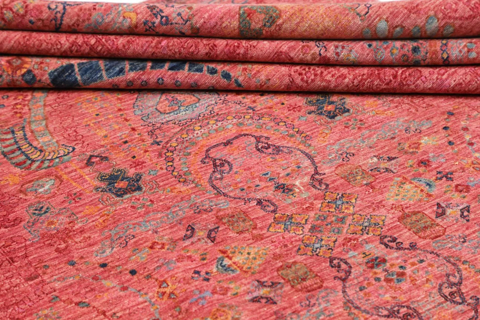 Samarkand Orientteppich 251 × 308 cm aus Wolle, handgeknüpft