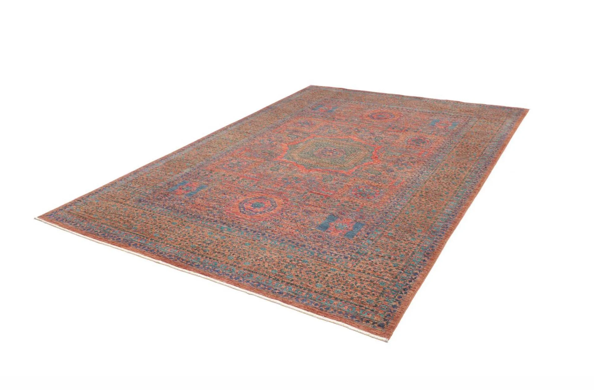 Mamluk Orientteppich aus Pakistan, 211 × 300 cm