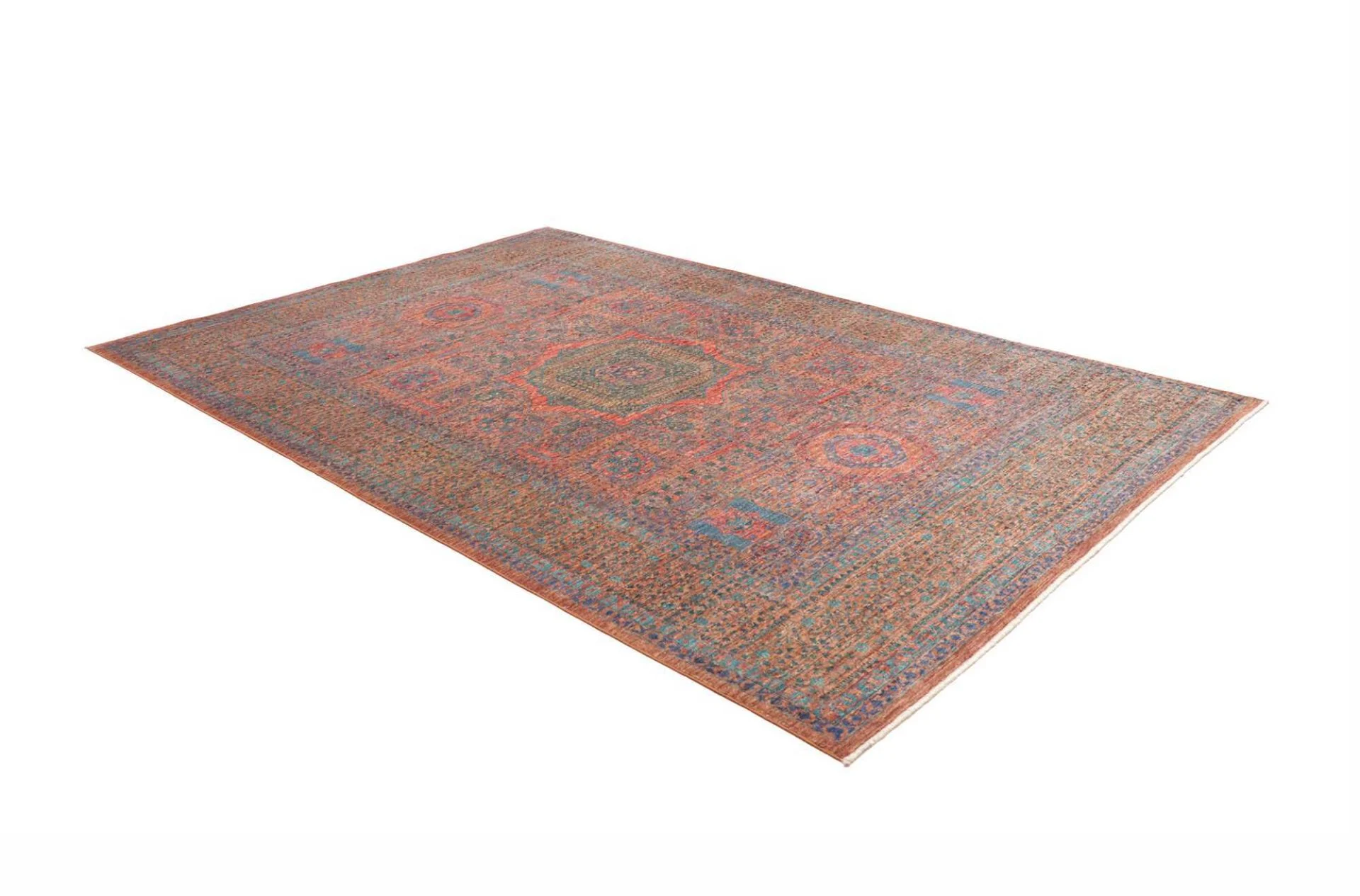 Mamluk Orientteppich aus Pakistan, 211 × 300 cm