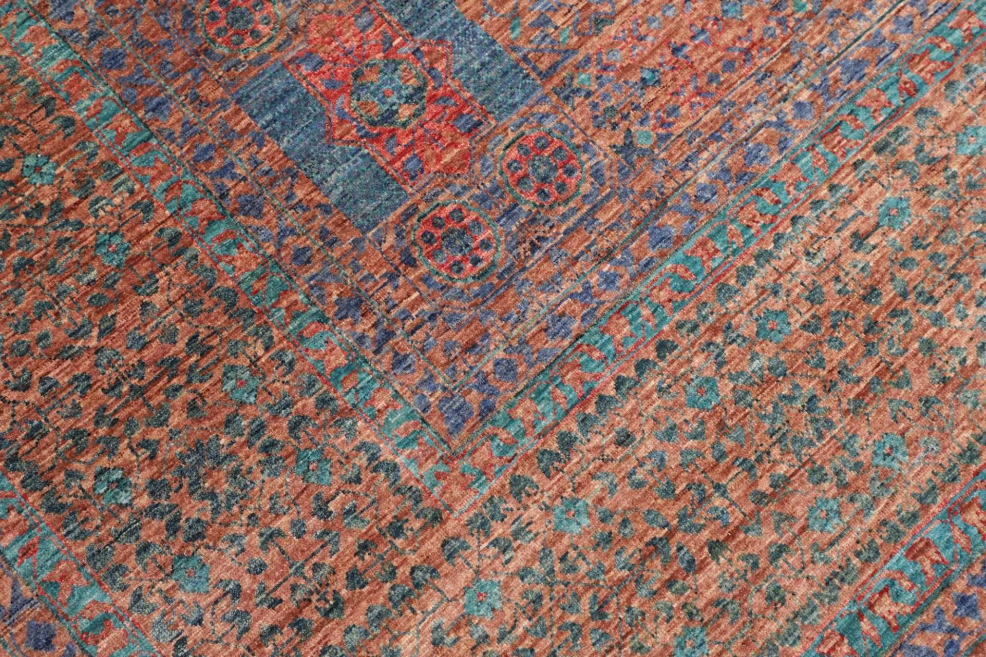 Mamluk Orientteppich aus Pakistan, 211 × 300 cm