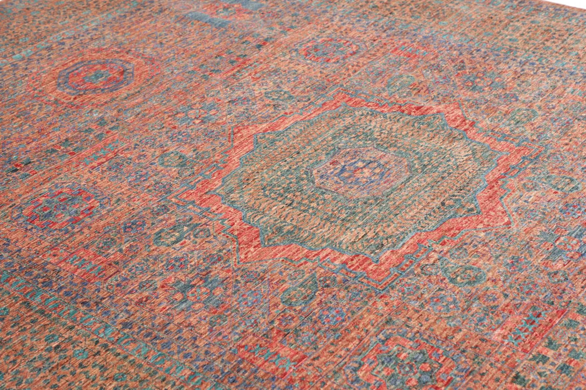 Mamluk Orientteppich aus Pakistan, 211 × 300 cm