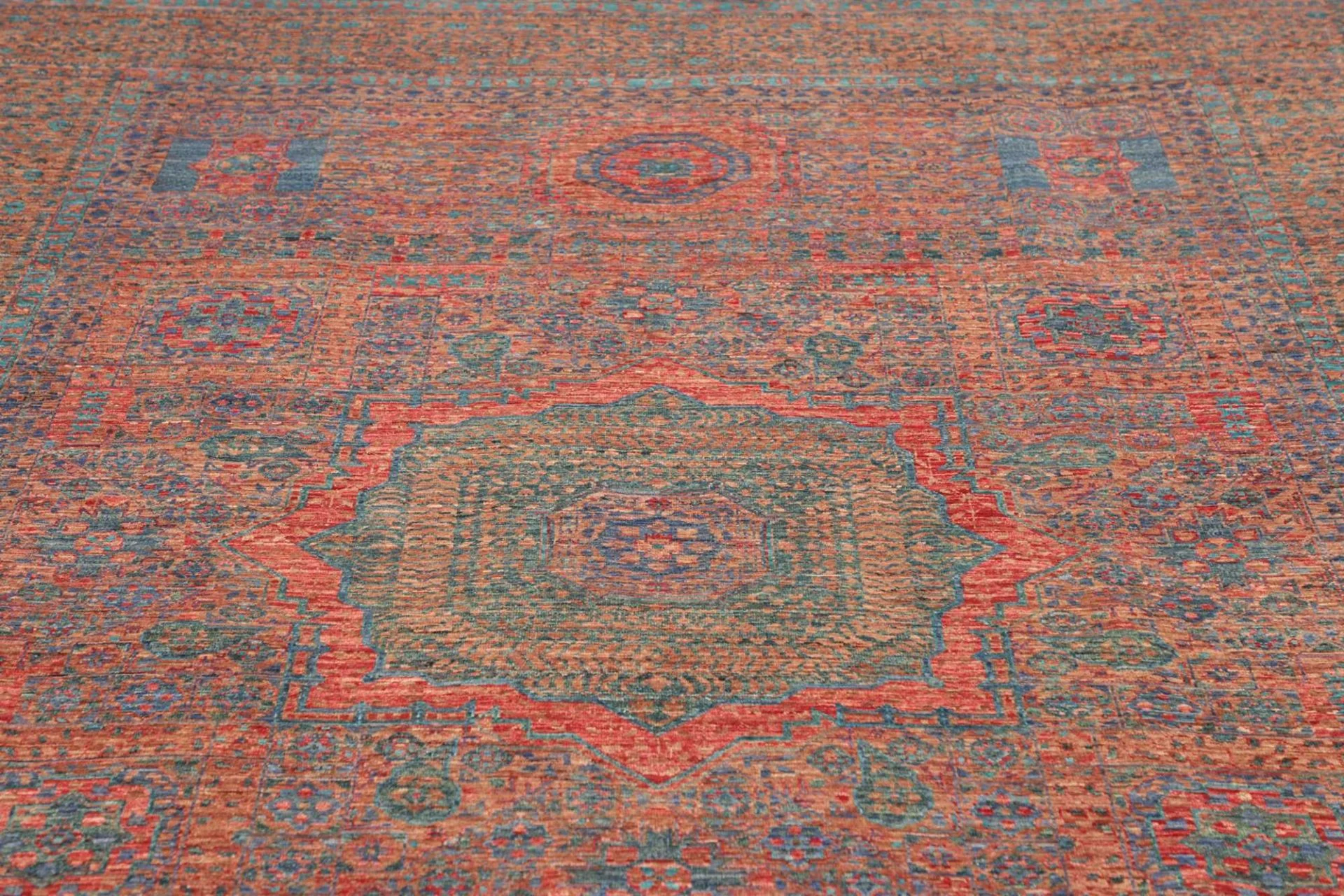 Mamluk Orientteppich aus Pakistan, 211 × 300 cm