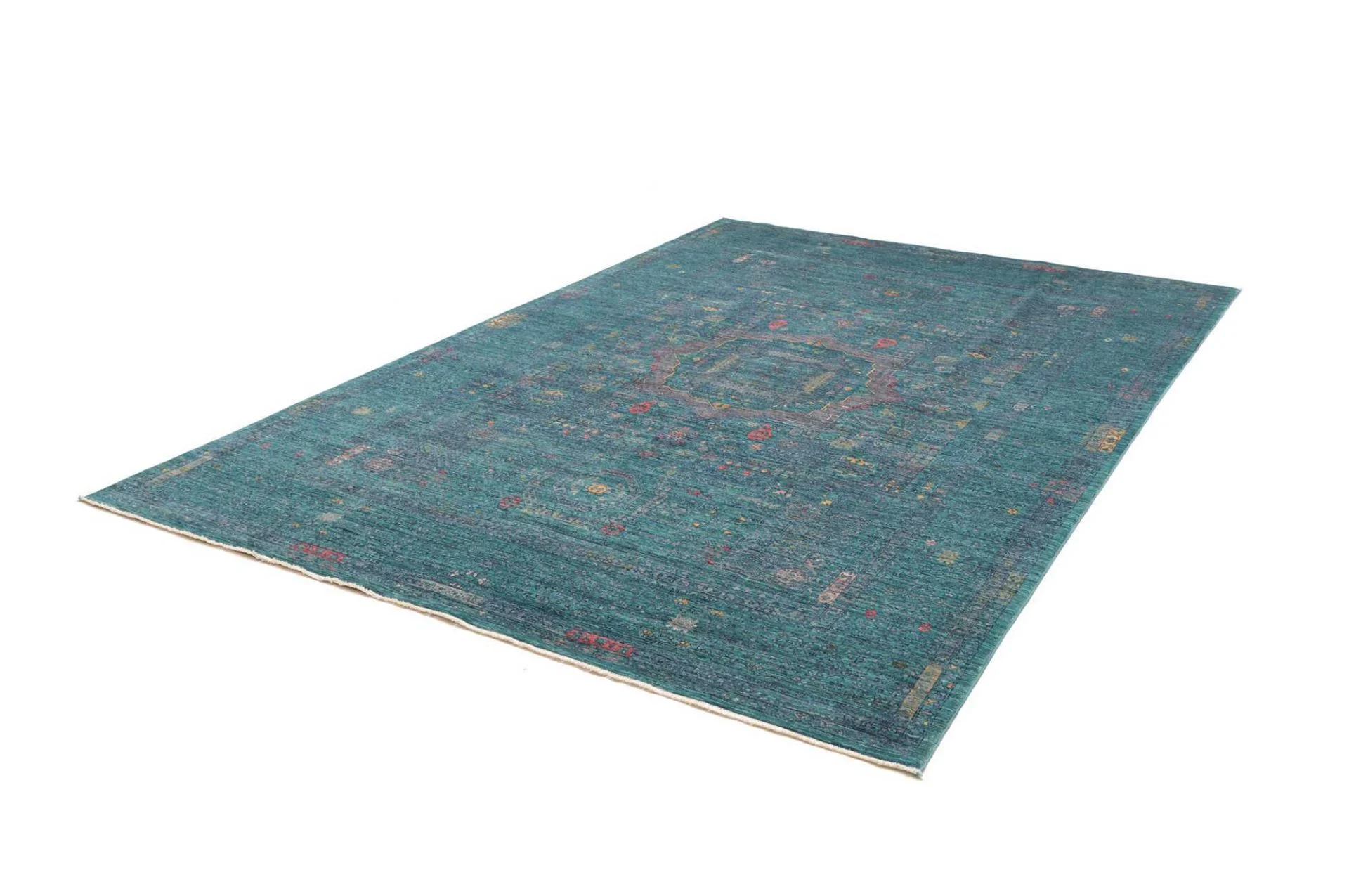 Handgeknüpfter Mamluk Orientteppich 211 × 293 cm
