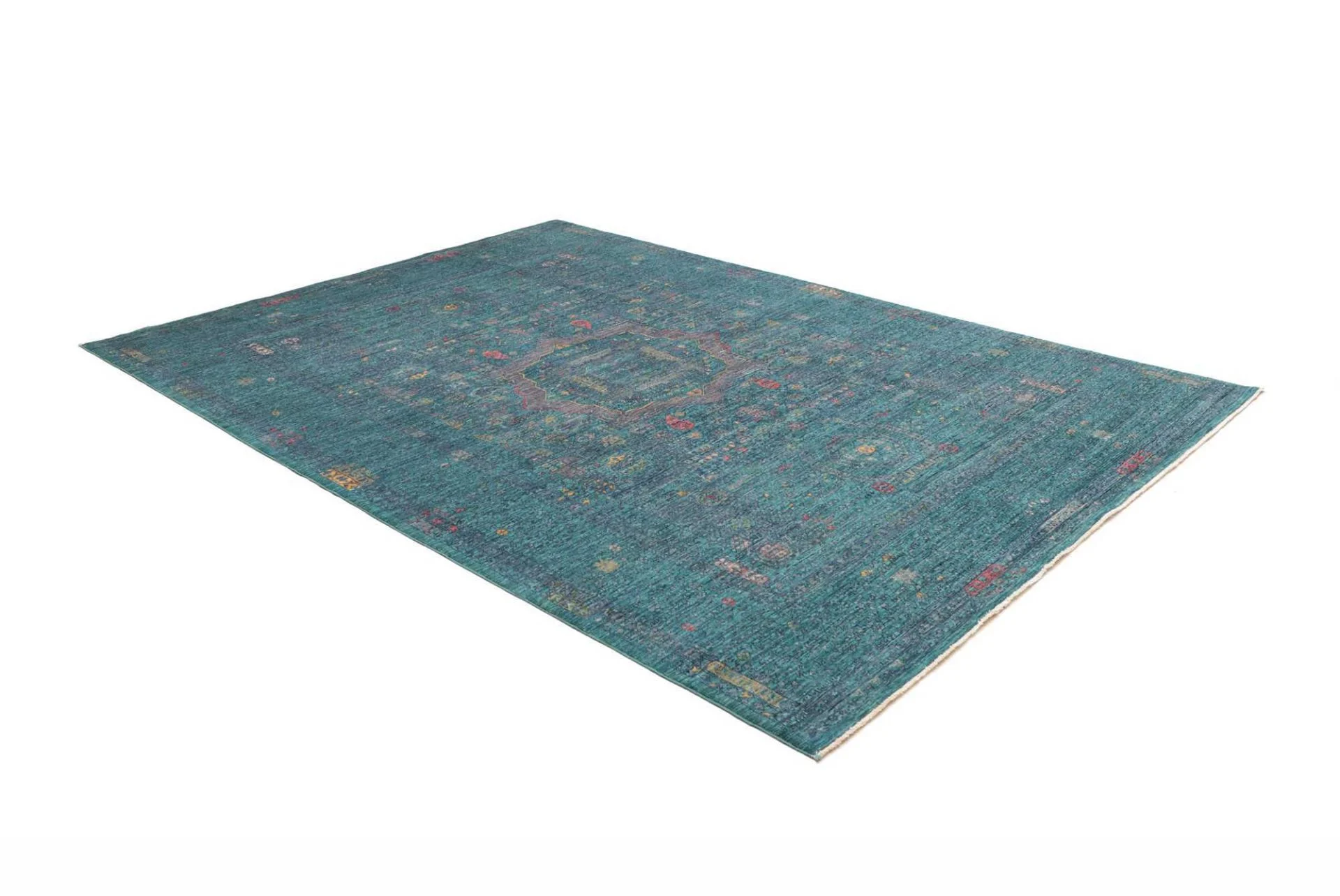 Handgeknüpfter Mamluk Orientteppich 211 × 293 cm