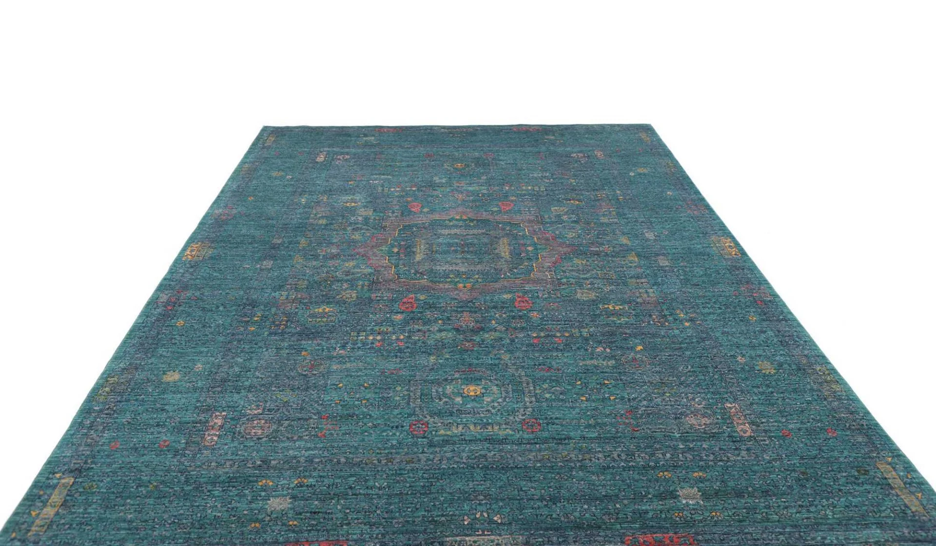 Handgeknüpfter Mamluk Orientteppich 211 × 293 cm