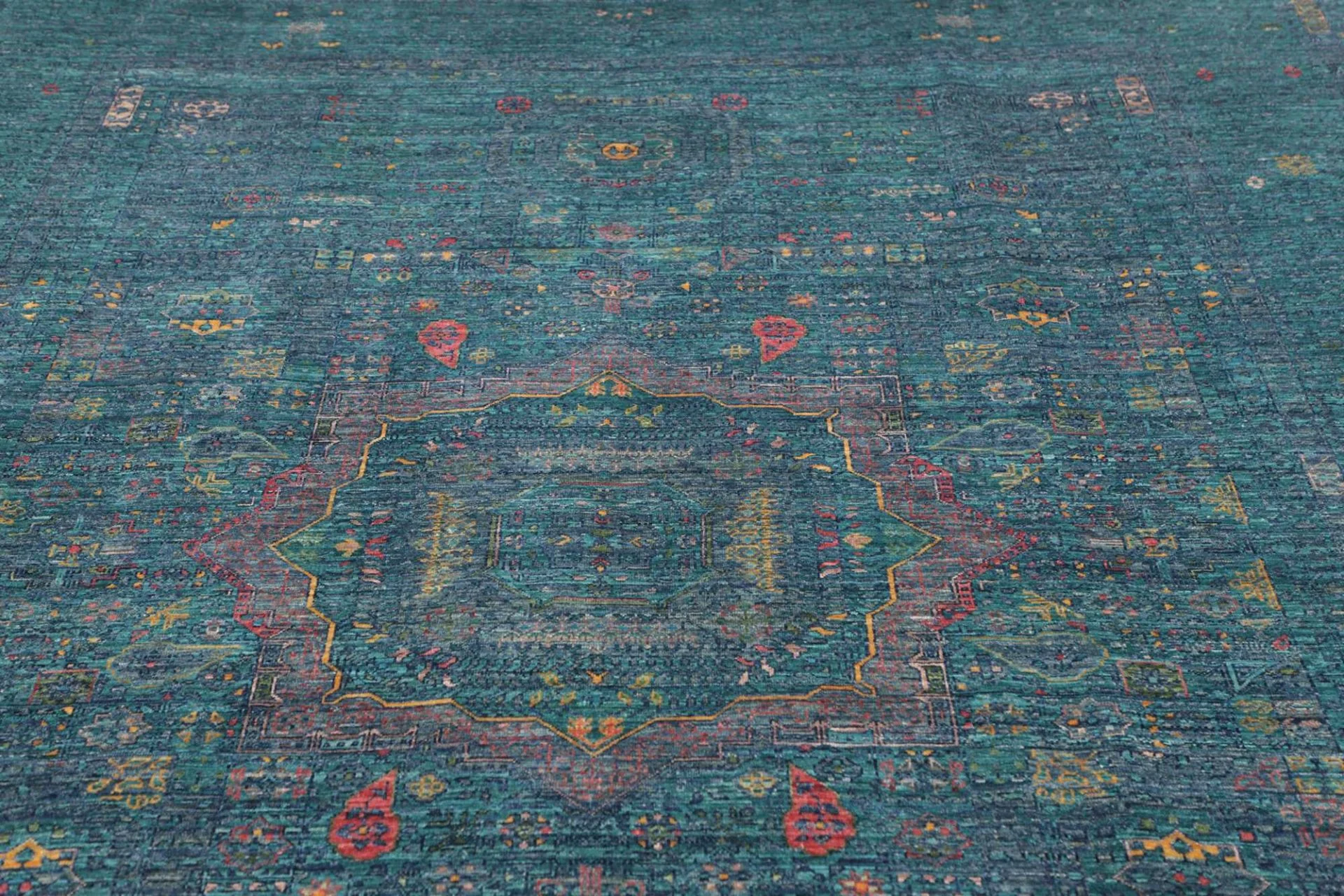 Handgeknüpfter Mamluk Orientteppich 211 × 293 cm