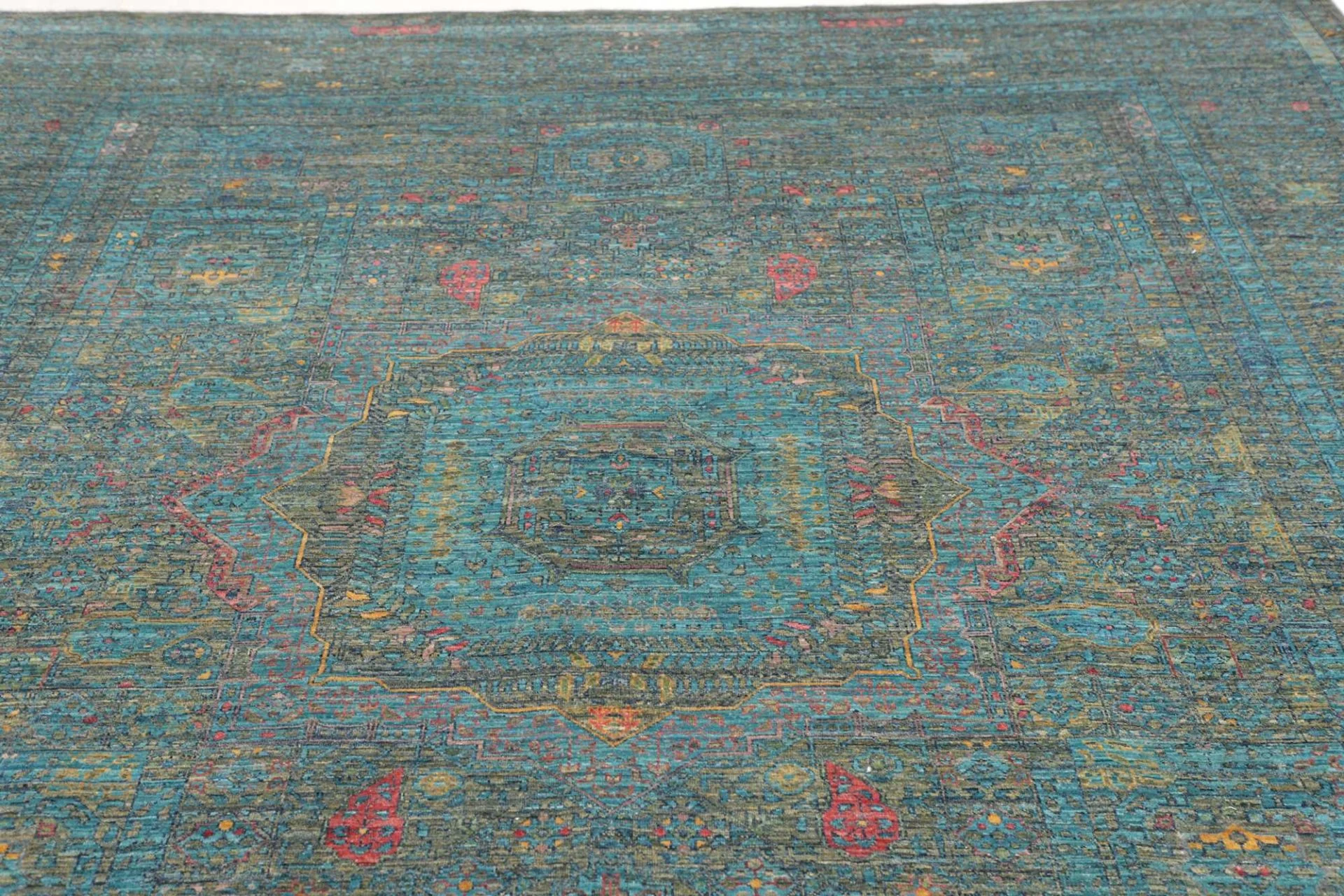 orientteppich-mamluk-248-x-306-cm-schurwolle-handgeknupft-45 Handgeknüpfter Mamluk Orientteppich, 248 × 306 cm, Wolle