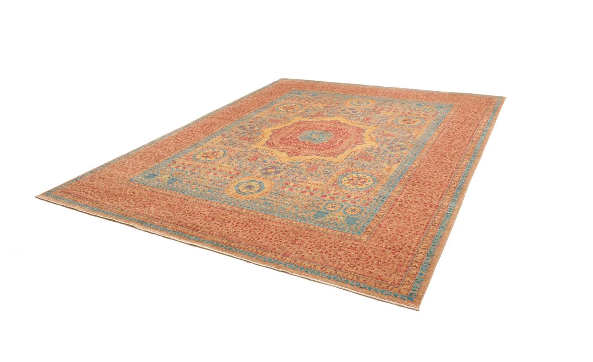 orientteppich-pakistan-250-x-309-cm-schurwolle-handgeknupft-19 Handgeknüpfter Mamluk Orientteppich 250 × 309 cm