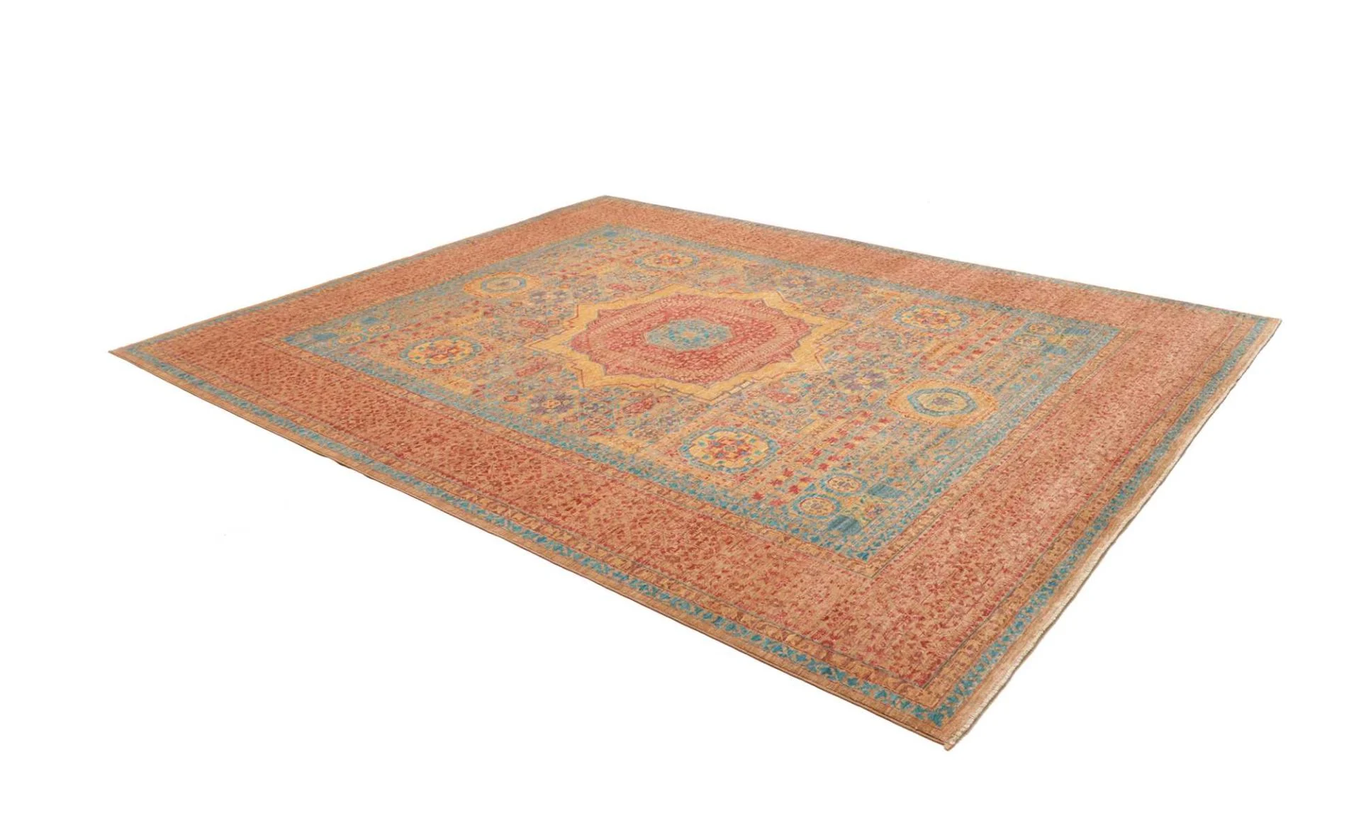 orientteppich-pakistan-250-x-309-cm-schurwolle-handgeknupft-25 Handgeknüpfter Mamluk Orientteppich 250 × 309 cm