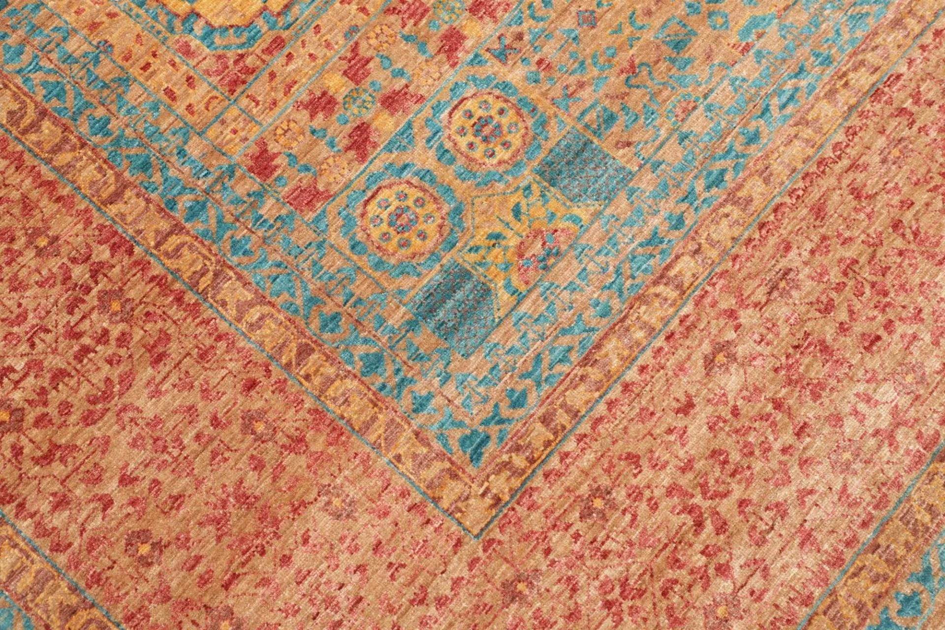 orientteppich-pakistan-250-x-309-cm-schurwolle-handgeknupft-42 Handgeknüpfter Mamluk Orientteppich 250 × 309 cm