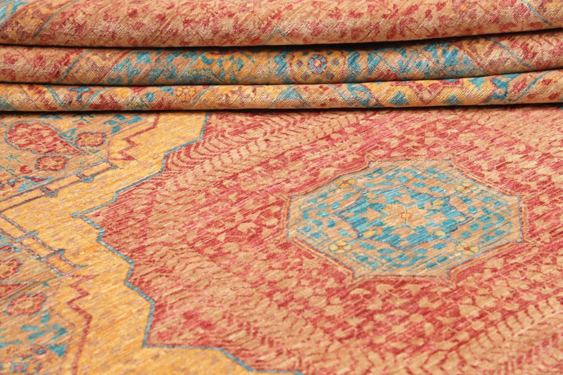 orientteppich-pakistan-250-x-309-cm-schurwolle-handgeknupft-58 Handgeknüpfter Mamluk Orientteppich 250 × 309 cm