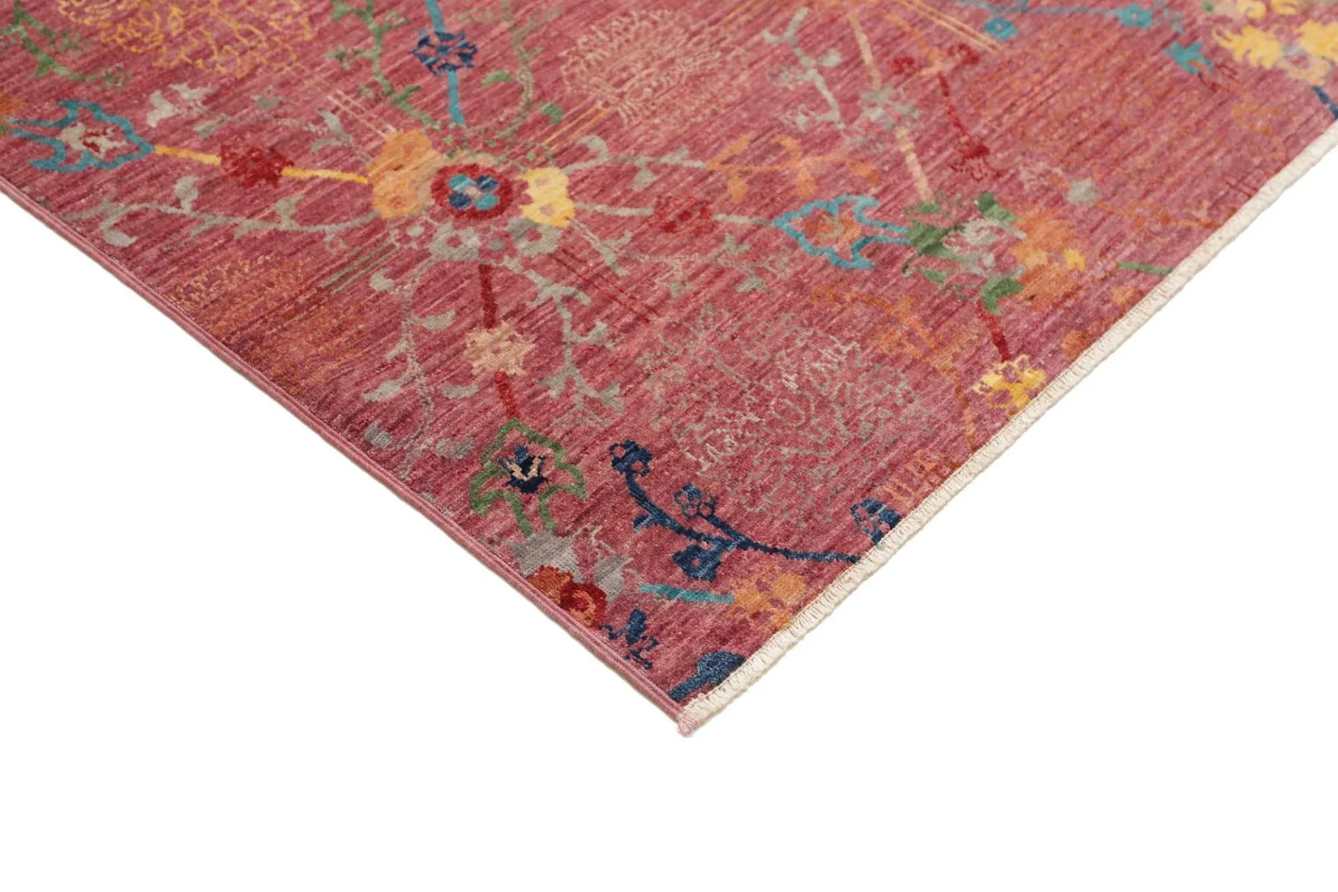 Handgeknüpfter Samarkand Orientteppich, 205 × 295 cm, Wolle