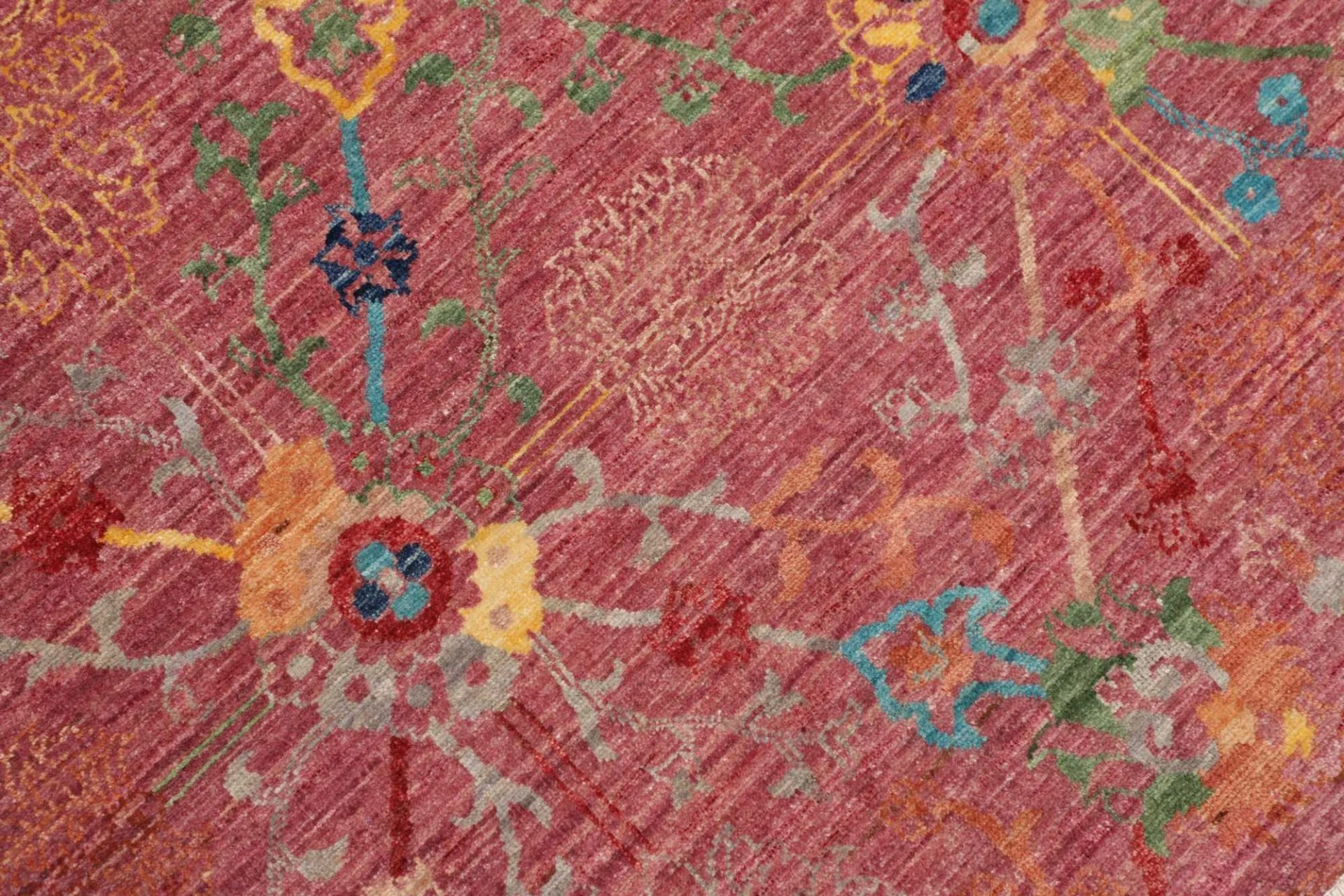 Handgeknüpfter Samarkand Orientteppich, 205 × 295 cm, Wolle
