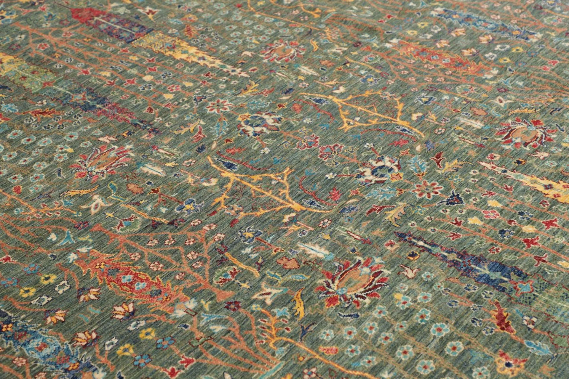 orientteppich-samarkand-203-x-248-cm-schurwolle-handgeknupft-40 Samarkand Orientteppich 203 × 248 cm aus Wolle, handgeknüpft