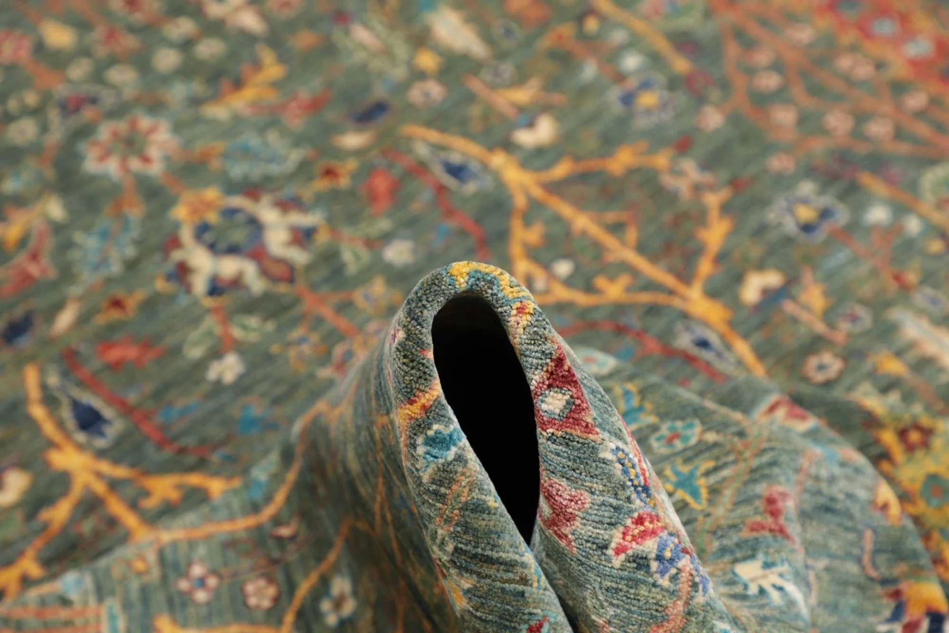orientteppich-samarkand-203-x-248-cm-schurwolle-handgeknupft-53 Samarkand Orientteppich 203 × 248 cm aus Wolle, handgeknüpft