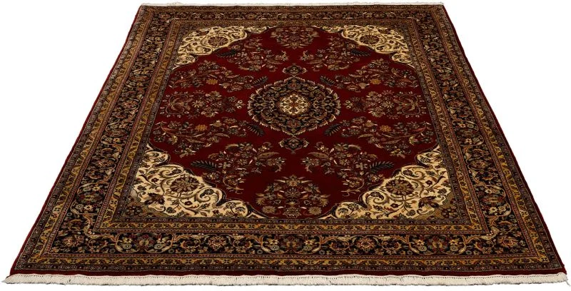 Handgeknüpfter Sarough Orientteppich 196 × 244 cm