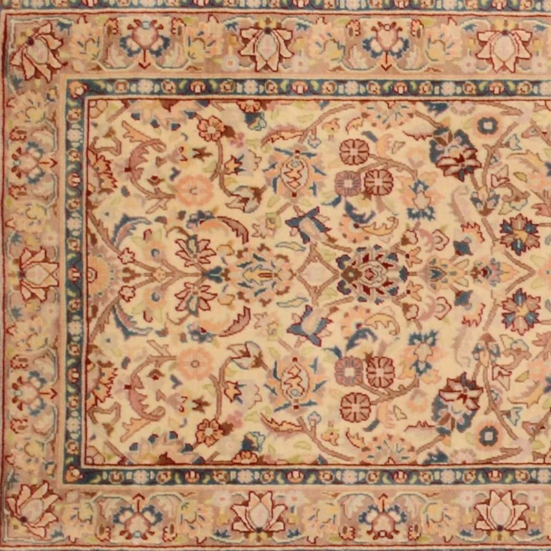 Täbriz Orientteppich 80 × 380 cm aus Wolle, handgeknüpft