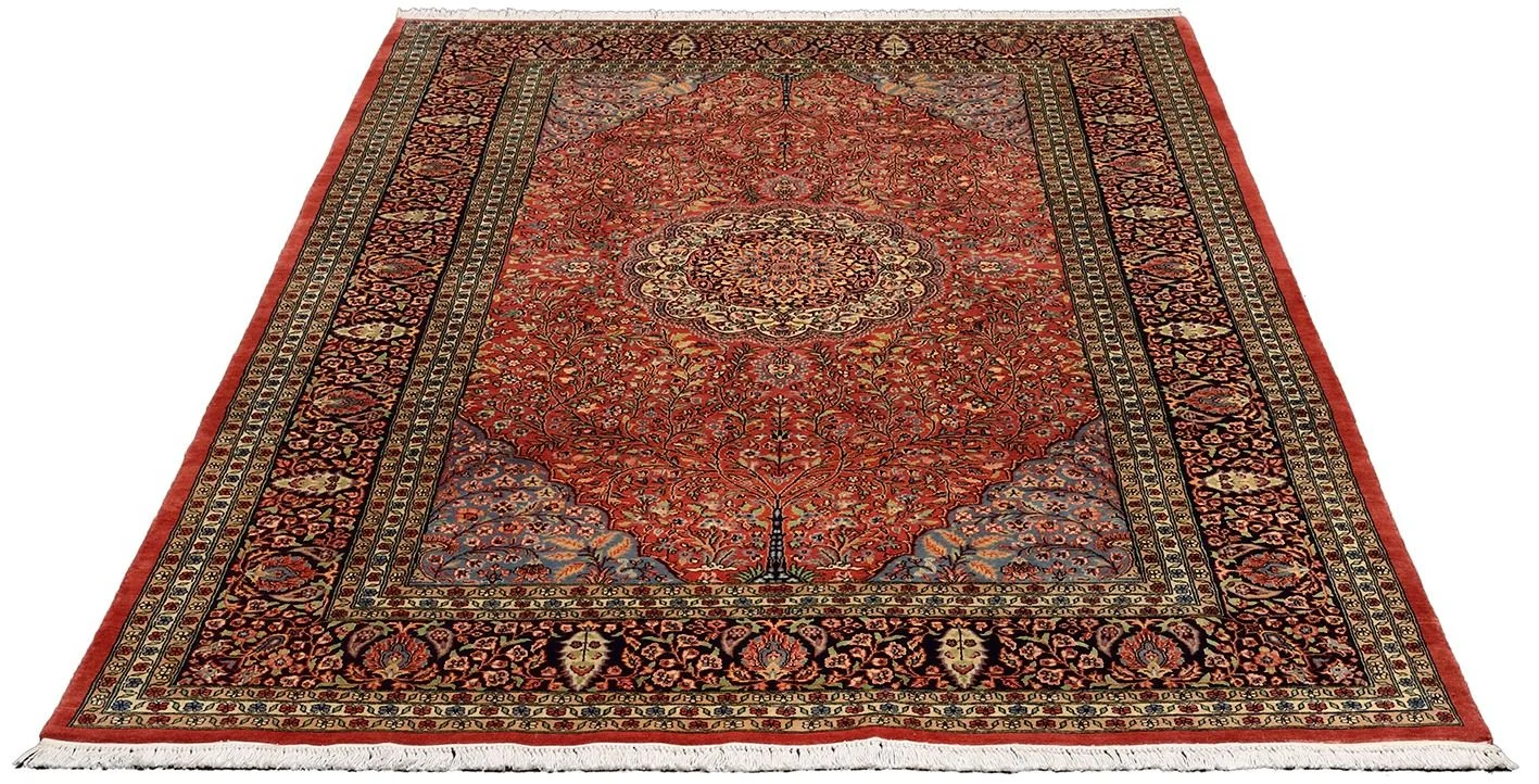 Täbriz Orientteppich 183 × 288 cm aus Wolle, handgeknüpft