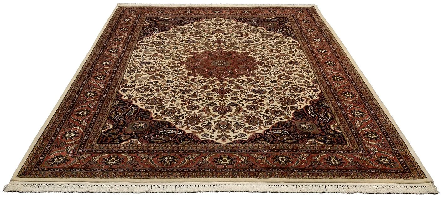 Handgeknüpfter Sarough Orientteppich 251 × 357 cm