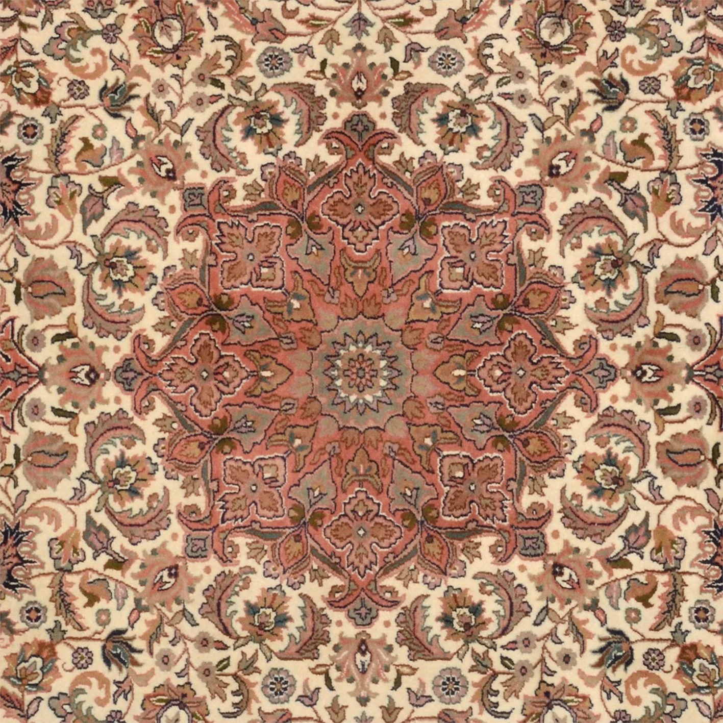 Handgeknüpfter Sarough Orientteppich 251 × 357 cm