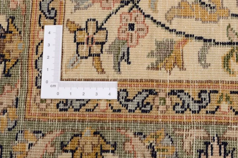 Handgeknüpfter Täbriz Orientteppich, 77 × 370 cm, Wolle