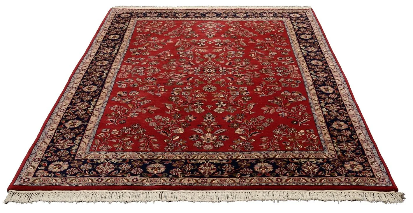 Handgeknüpfter Sarough Orientteppich 212 × 305 cm