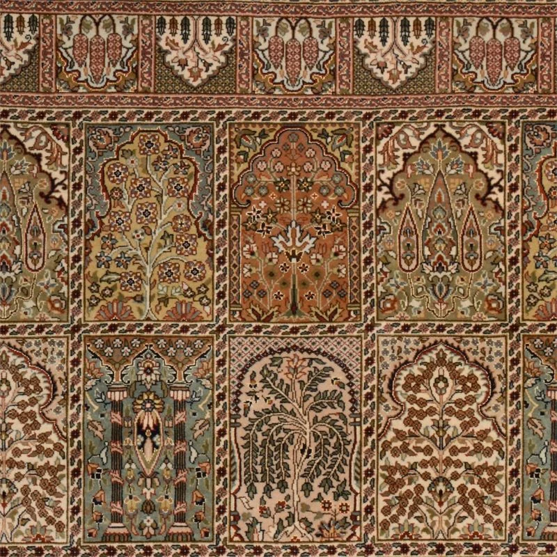 Handgeknüpfter Ghom Orientteppich 176 × 235 cm