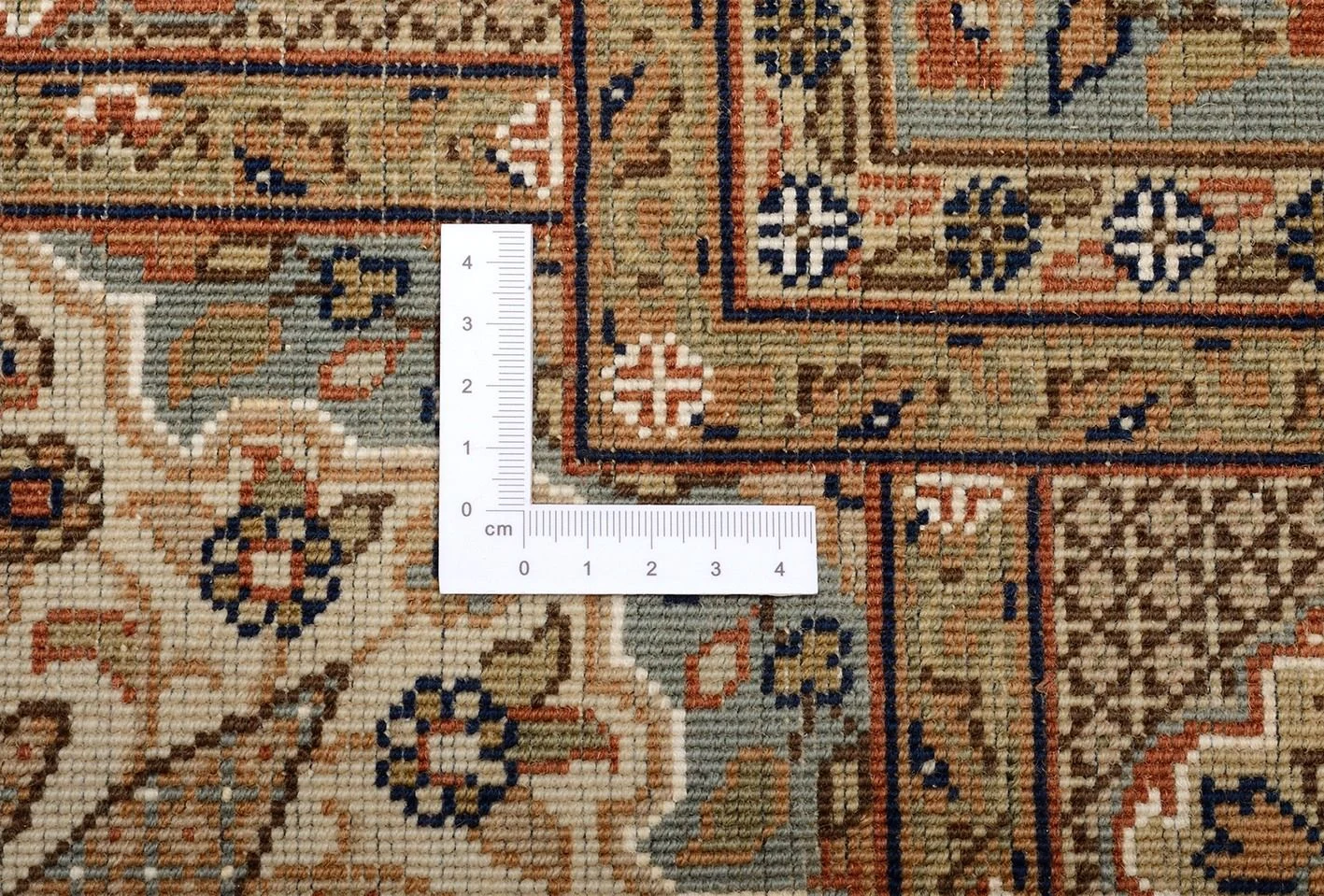 Handgeknüpfter Ghom Orientteppich, 151 × 220 cm, Wolle & Seide
