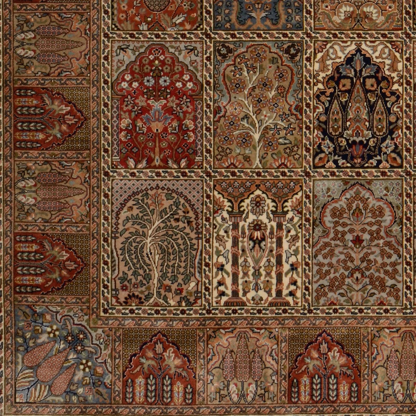 Handgeknüpfter Ghom Orientteppich 200 × 250 cm
