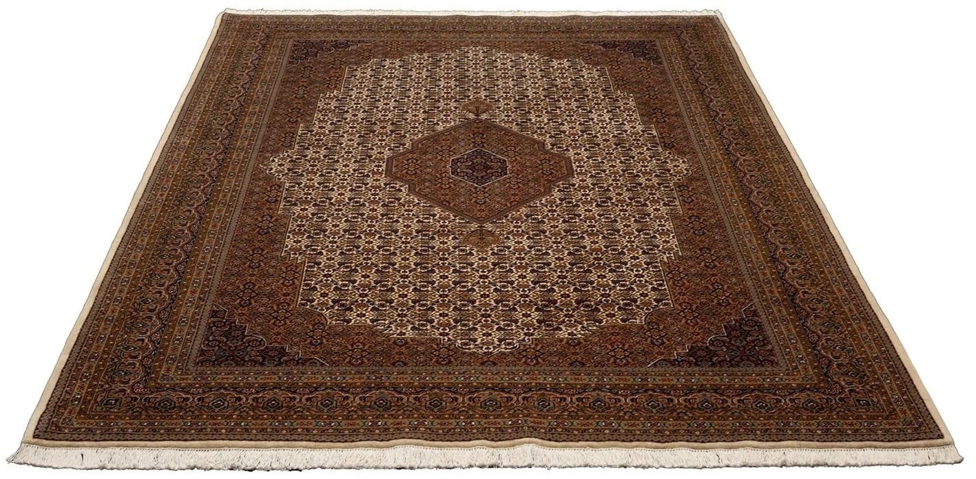 Täbriz Orientteppich 201 × 291 cm aus Wolle, handgeknüpft