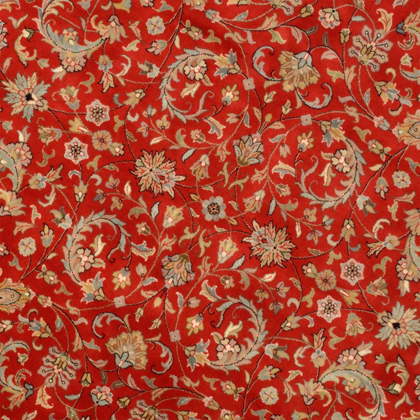 Handgeknüpfter Isfahan Orientteppich, 247 × 247 cm, Wolle