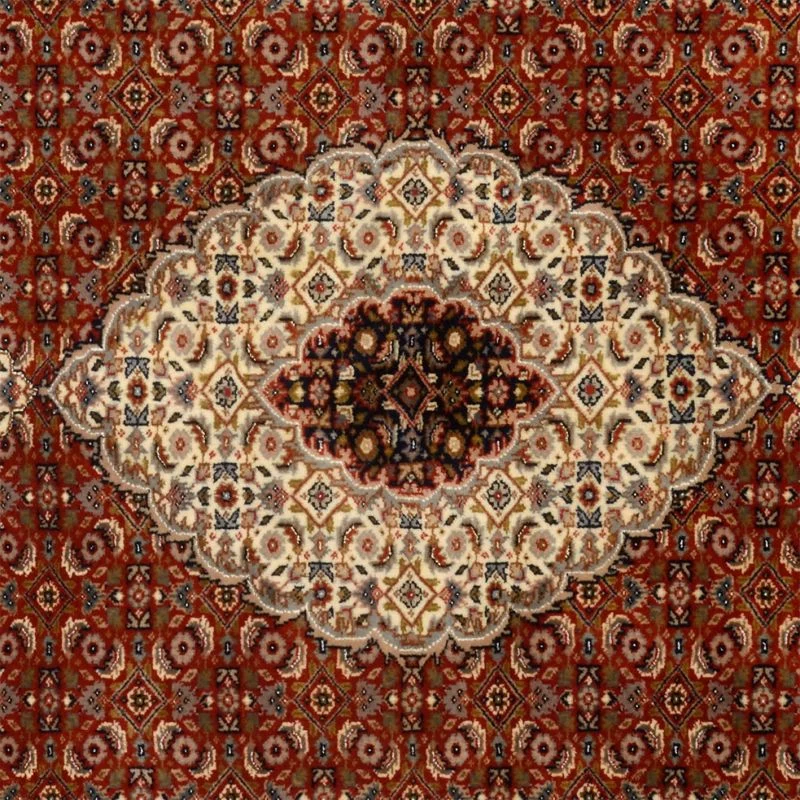 orientteppich-tabriz-178-x-240-cm-schurwolle-handgeknupft-2 Täbriz Orientteppich aus Indien, 178 × 240 cm